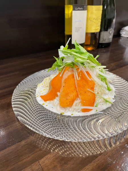 冷製サーモンクリーム